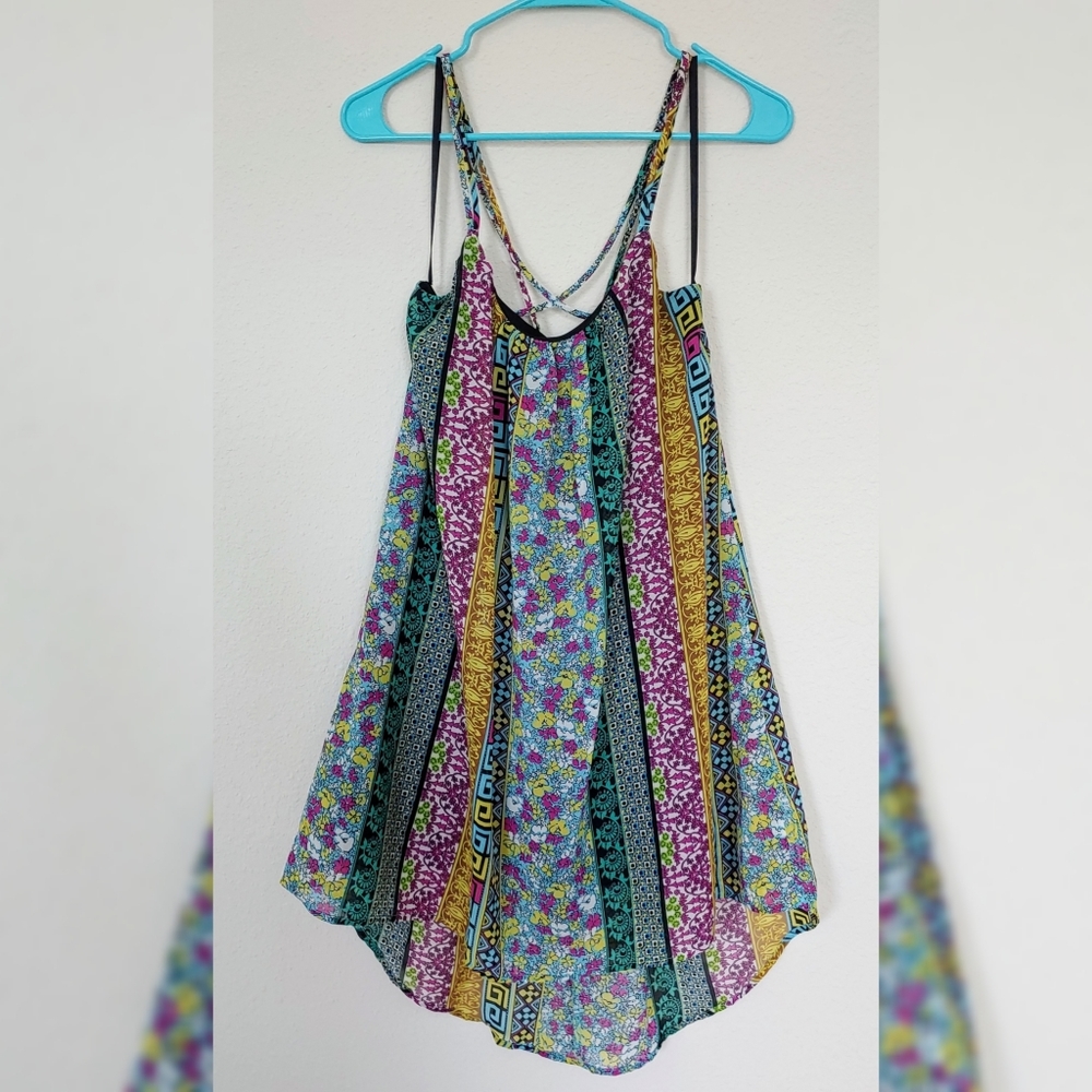 Floral bohemian dress